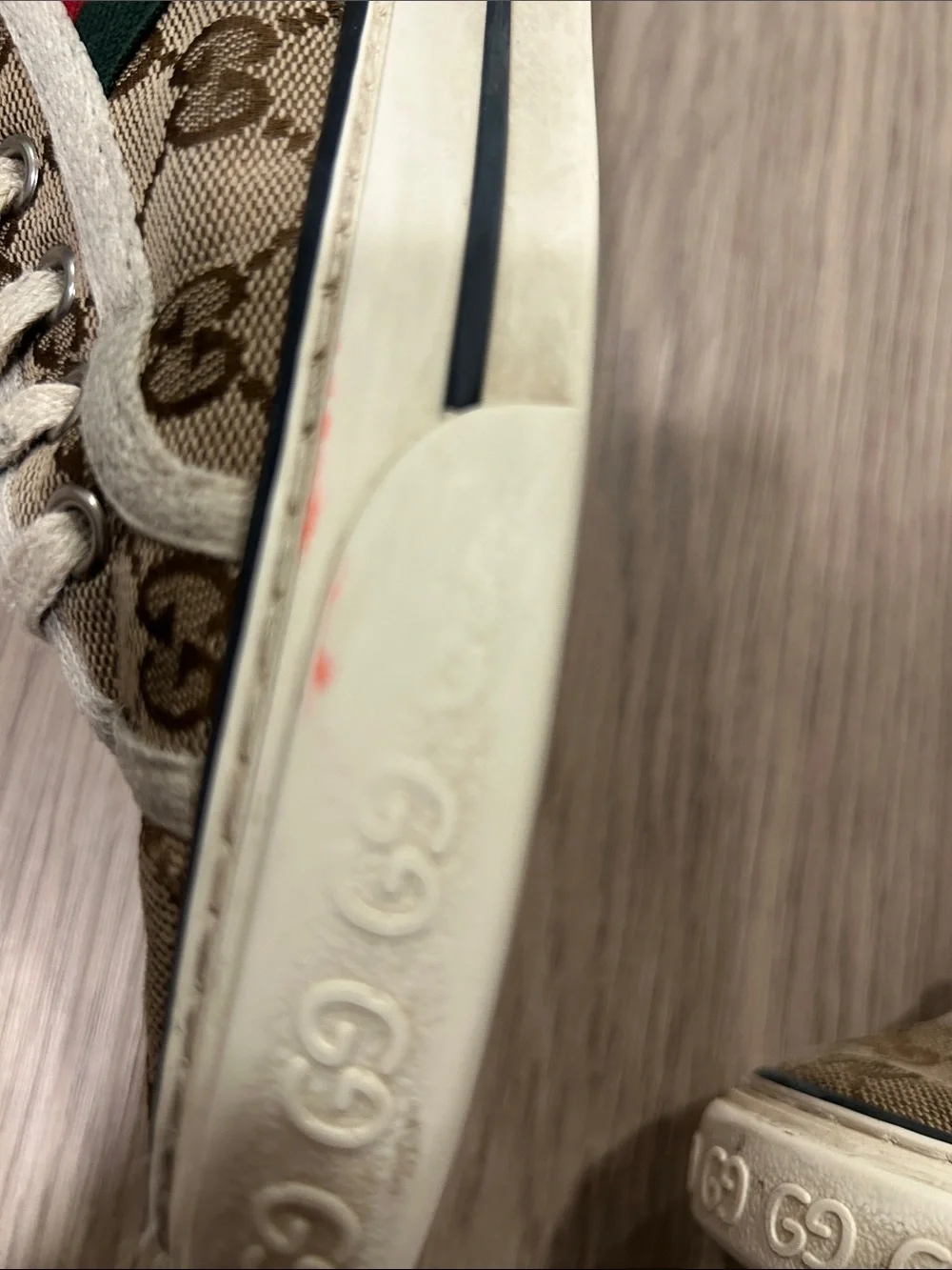 Gucci Tennis 1977 high-top sneakers
